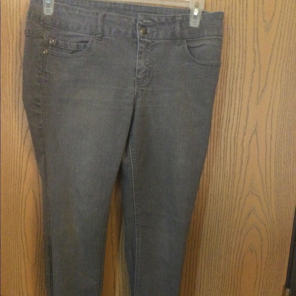𝅺21 denim grey skinny jeans30/32 A-25